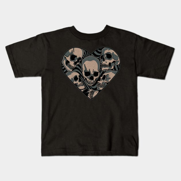 Anatomical Love Kids T-Shirt by FanFreak